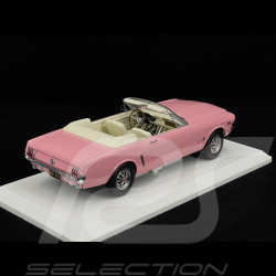 Ford Mustang Cabriolet 1965 Rosa 1/18 Norev 182812