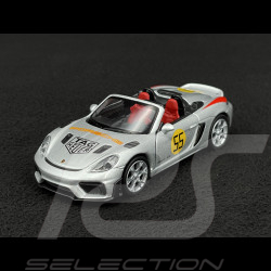 Porsche 718 Spyder RS Typ 982 Panamericana n° 55 2023 Silber Reibungsspielzeug 1/38 Welly MAP01071825