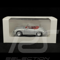Porsche 356 A Speedster 1956 Argent / Rouge 1/24 Welly MAP02436623