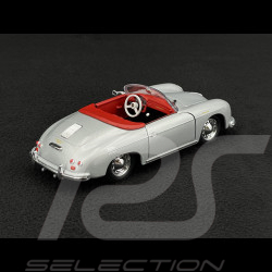 Porsche 356 A Speedster 1956 Silver / Red 1/24 Welly MAP02436623