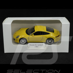 Porsche 911 Carrera S Typ 991 2011 Gelb Reibungsspielzeug 1/38 Welly MAP01024015