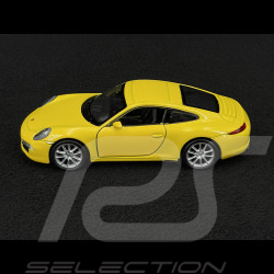 Porsche 911 Carrera S Typ 991 2011 Gelb Reibungsspielzeug 1/38 Welly MAP01024015
