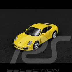 Porsche 911 Carrera S Typ 991 2011 Gelb Reibungsspielzeug 1/38 Welly MAP01024015