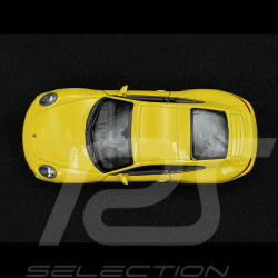 Porsche 911 Carrera S Type 991 2011 Jaune Jouet à friction 1/38 Welly MAP01024015
