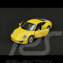 Porsche 911 Carrera S Typ 991 2011 Gelb Reibungsspielzeug 1/38 Welly MAP01024015