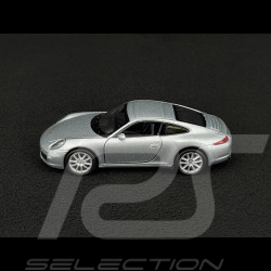 Porsche 911 Carrera S Typ 991 2011 Silber Reibungsspielzeug 1/38 Welly MAP01024015