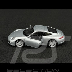 Porsche 911 Carrera S Type 991 2011 Argent Jouet à friction 1/38 Welly MAP01024015