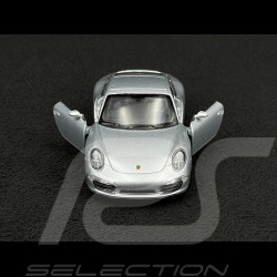Porsche 911 Carrera S Typ 991 2011 Silber Reibungsspielzeug 1/38 Welly MAP01024015