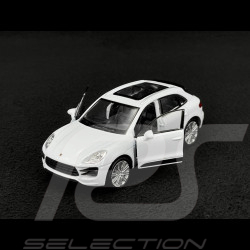 Porsche Macan Turbo 2019 Blanc Jouet à friction 1/38 Welly MAP01024015