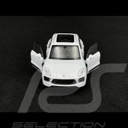 Porsche Macan Turbo 2019 White Friction Toy 1/38 Welly MAP01024015