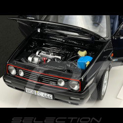 Volkswagen Golf GTI II Edition Blue 1991 Moonlight Blue Metallic 1/18 Norev 188583
