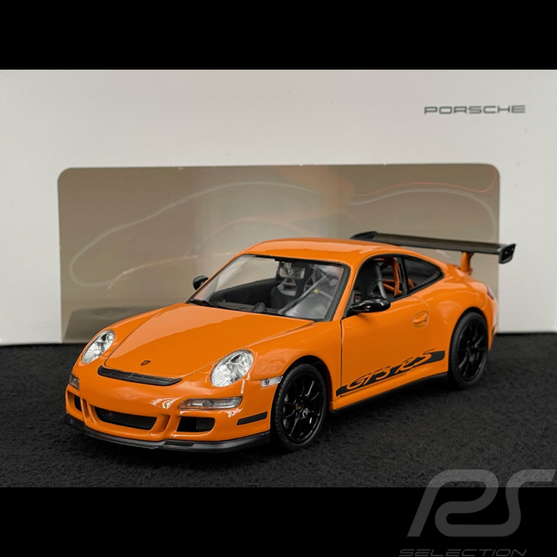 Porsche 911 GT3 RS Typ 997 2006 Orange 1/24 Welly MAP02499723