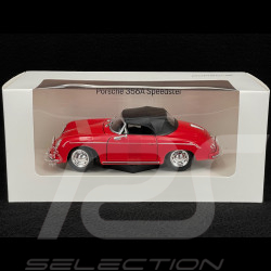 Porsche 356 A Speedster 1956 Red / Black 1/24 Welly MAP02436723