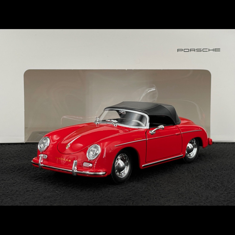 ミニカー Porsche 356 Porsche 356 A Speedster 1956 Red / Black 1/24 Welly MAP02436723