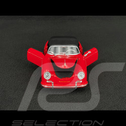 Porsche 356 A Speedster 1956 Rouge / Noir 1/24 Welly MAP02436723