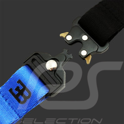 Bugatti Keychain Lanyard Black / Blue BU124U802BK99