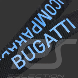 Bugatti Schlüsselband Schwarz / Blau BU124U802BK99