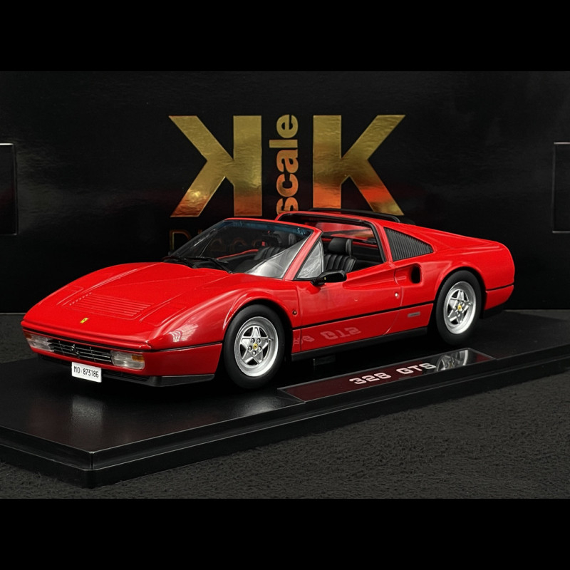 フェラーリ 328 GTS 1/18 KKスケール KKDC 180551 Ferrari 328 GTS 1985 Rosso Corsa 1/18 KK Scale KKDC180551