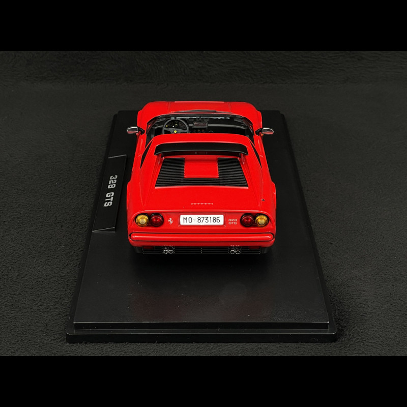 Ferrari 328 GTS 1985 Rosso Corsa 1/18 KK Scale KKDC180551