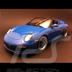 Porsche 997 Speedster bleu 1/18 GT Spirit GT021A