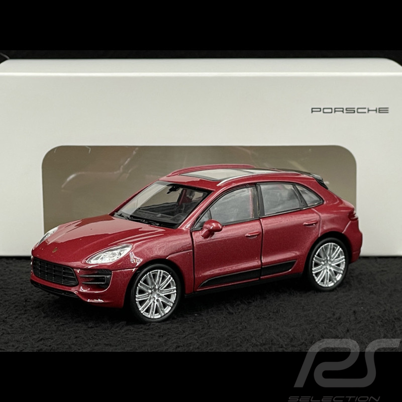 Porsche Macan Turbo 2019 Rosa Reibungsspielzeug 1/38 Welly MAP01024015