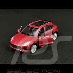 Porsche Macan Turbo 2019 Rose Jouet à friction 1/38 Welly MAP01024015
