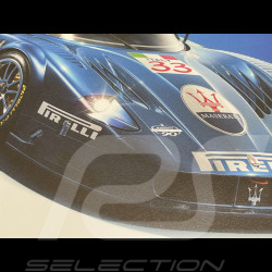 Poster Maserati MC12 Blanc / Bleu 920031371