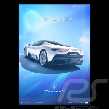 Póster Maserati MC20 Vista...
