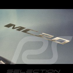 Maserati Poster MC20 Rear View Blue / White 920029612