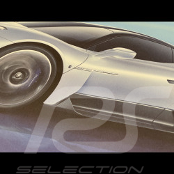Poster Maserati MC20 Vue Avant Bleu / Blanc 920029613