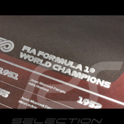 Maserati Poster 250F 50S 70 Years F1 Red 920029579
