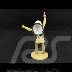 Figurine Tintin - Grand Chef Indien d'Amérique - Tintin en Amérique 12 cm 42249