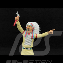 Figurine Tintin - Grand Chef Indien d'Amérique - Tintin en Amérique 12 cm 42249