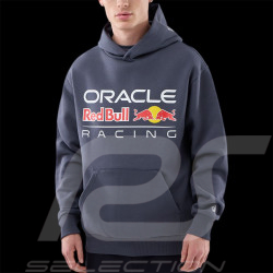 Sweat Red Bull Racing F1 Team à capuche Oversize Bleu Marine New Era 60897520 - Mixte