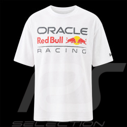 Red Bull T-Shirt Racing F1 Team Logo White New Era 60897385 - Unisex