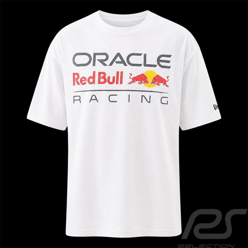 T-Shirt Red Bull Racing F1 Team Logo Blanc New Era 60897385 - Mixte