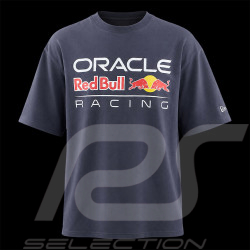 T-Shirt Red Bull Racing F1 Team Logo Bleu Marine New Era 60897386 - Mixte
