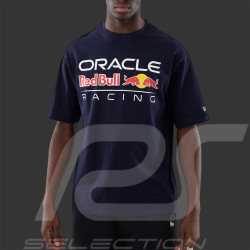 T-Shirt Red Bull Racing F1 Team Logo Bleu Foncé New Era 60897387 - Mixte