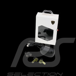 Lamborghini Kopfhörer Bluetooth Mattschwarz / Metallic Grün GRS22005