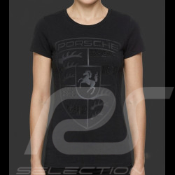 Porsche T-shirt mighty crest black WAP797E - woman