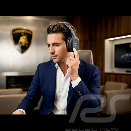 Lamborghini Wireless Headphones Bluetooth Matte Black GRS22007