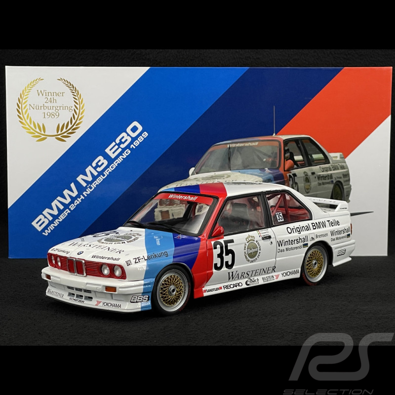 BMW M3 E30 n° 35 Winner 24h Nürburgring 1989 1/18 Werk83 W18038007C