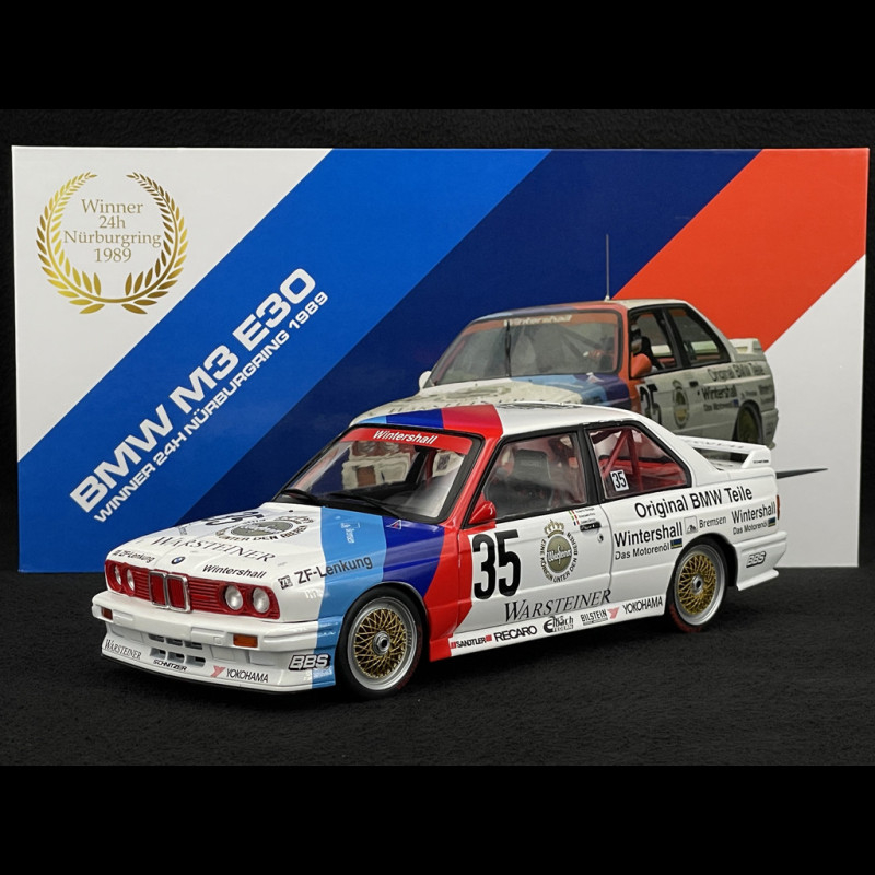 BMW M3 E30 n° 35 Winner 24h Nürburgring 1989 1/18 Werk83 W18038007C