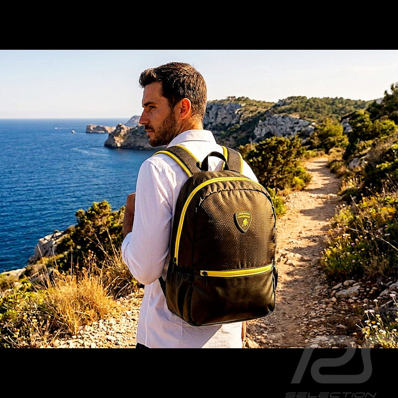 Sac à Dos Lamborghini Noir / Jaune GRS22011