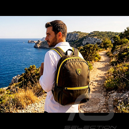 Lamborghini Rucksack Schwarz / Gelb GRS22011