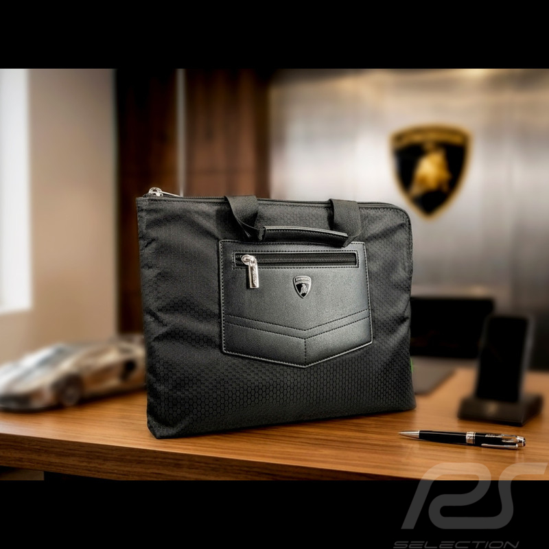 Lamborghini Laptop Bag Black GRS22002