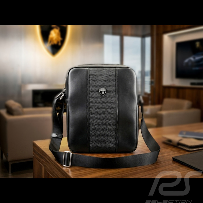Lamborghini Shoulder Bag Black GRS22001
