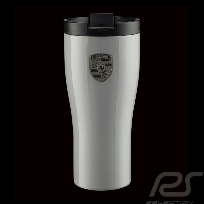 Thermos Mug Porsche Turbonite Crest Isothermal Chalk Grey WAP05063026AHD