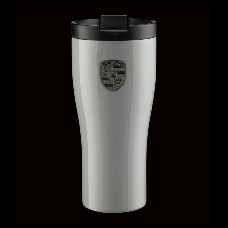 Thermos Mug Porsche Turbonite Crest Isothermal Chalk Grey