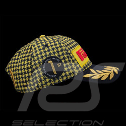 SELTEN : Pirelli Cap Sieger Silverstone GP 2026 F1 Bestickt Schwarz / Gelb 0117 - Unisex
